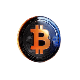 Crypto market analytics floating data card visualization